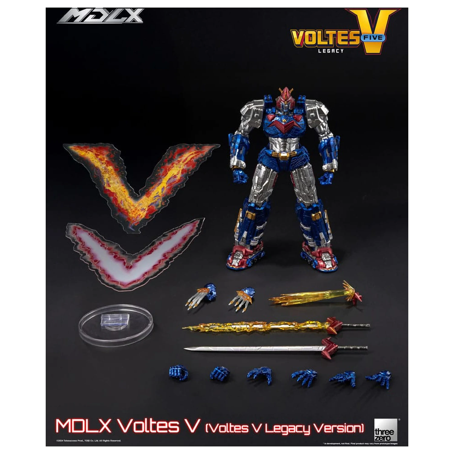 Voltes V MDLX akcijska figura Cliffjumper (Voltes V Legacy Version) 15 cm fotografija izdelka