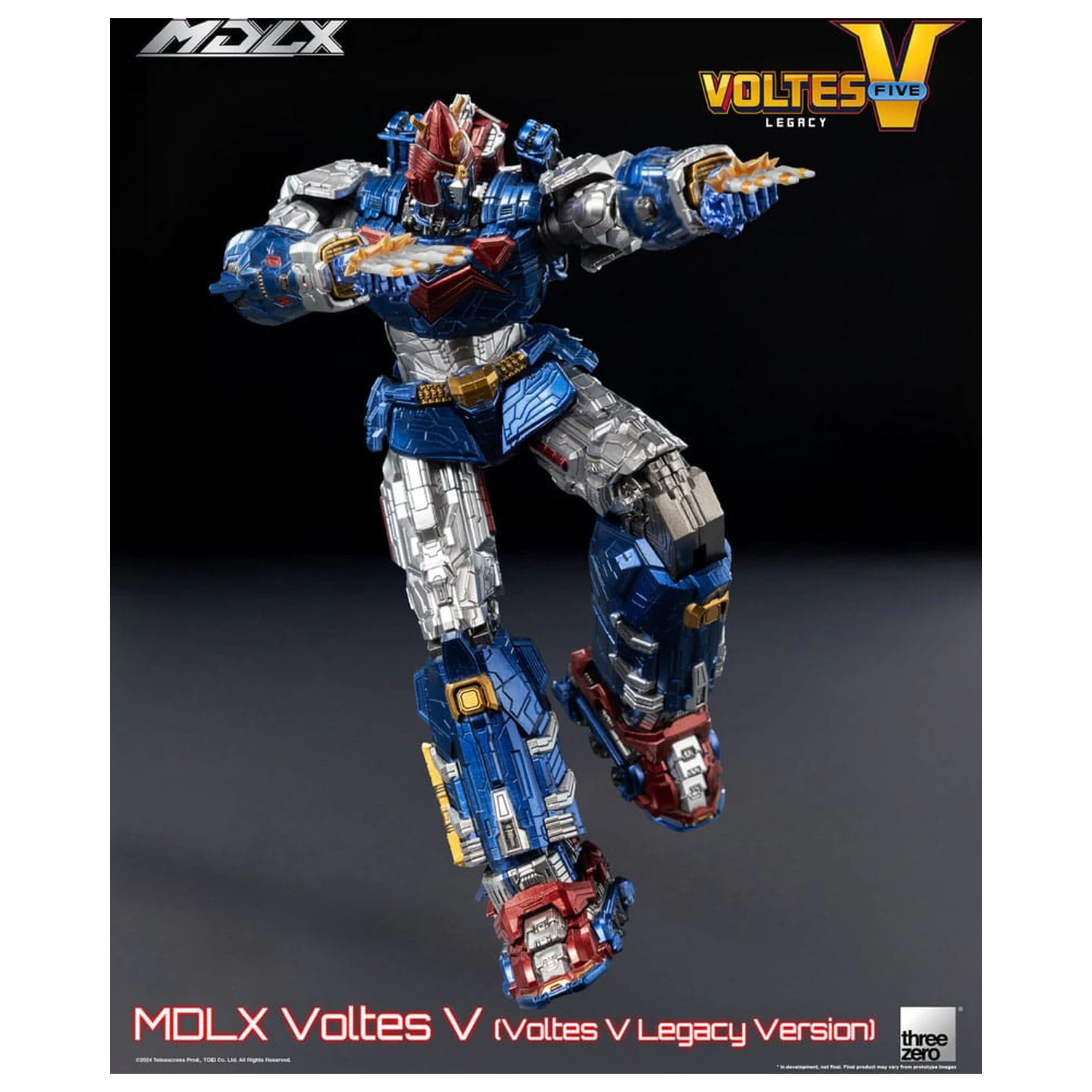 Voltes V MDLX akcijska figura Cliffjumper (Voltes V Legacy Version) 15 cm fotografija izdelka