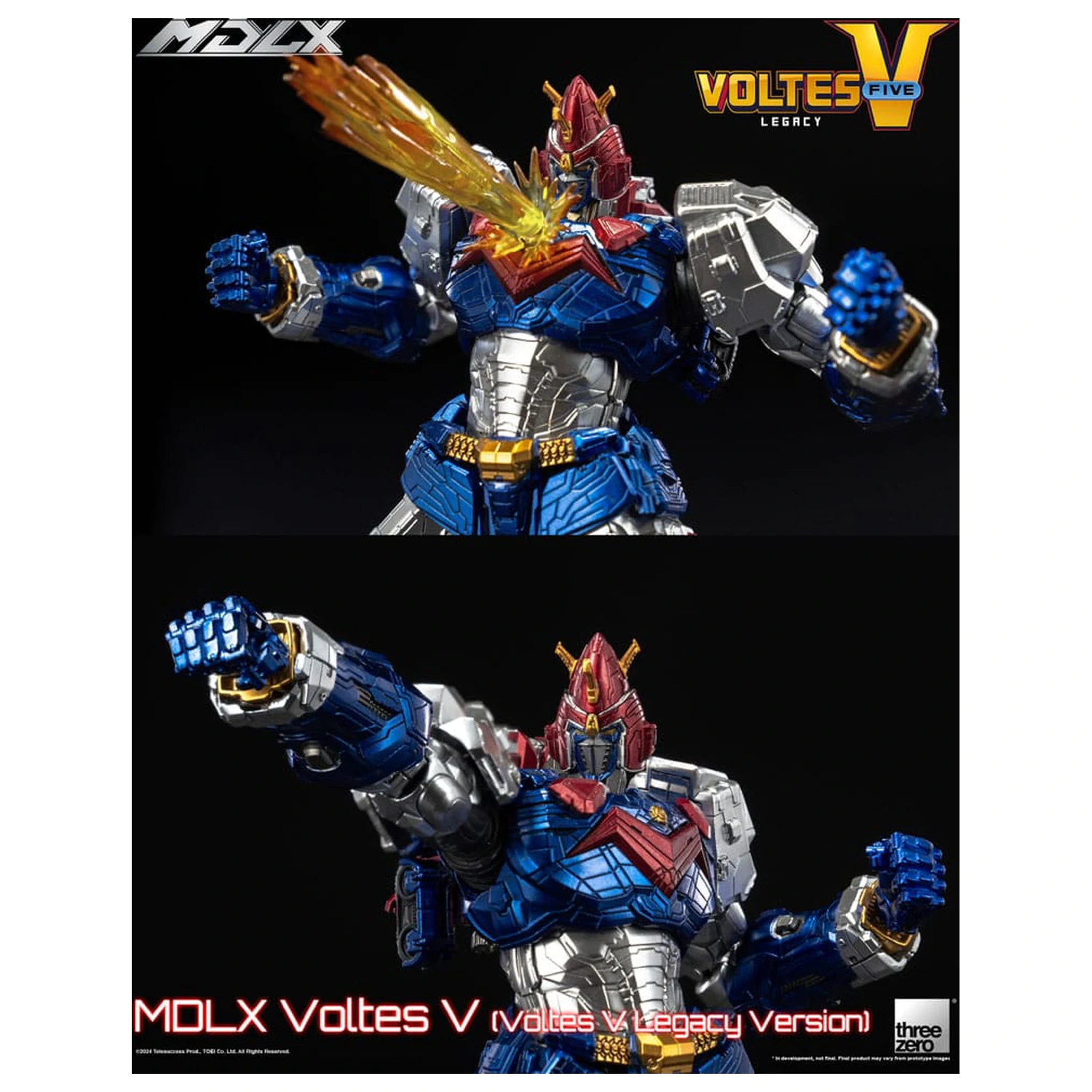 Voltes V MDLX akcijska figura Cliffjumper (Voltes V Legacy Version) 15 cm fotografija izdelka