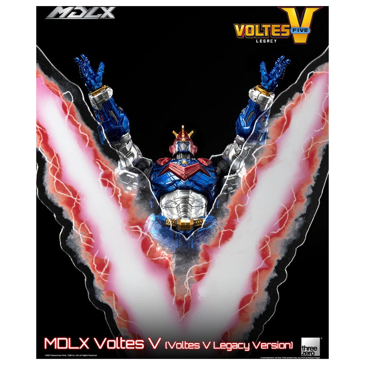 Voltes V MDLX akcijska figura Cliffjumper (Voltes V Legacy Version) 15 cm fotografija izdelka