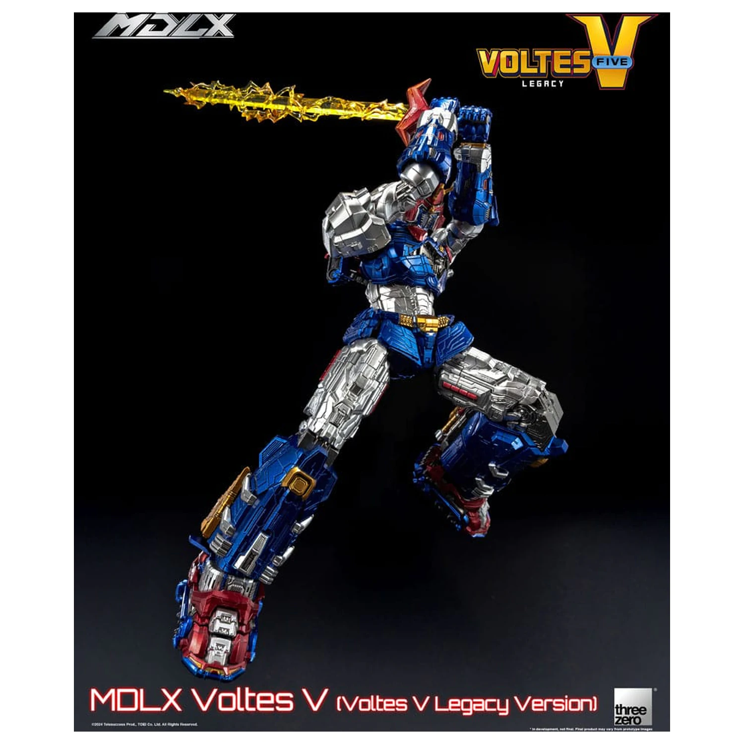 Voltes V MDLX akcijska figura Cliffjumper (Voltes V Legacy Version) 15 cm fotografija izdelka