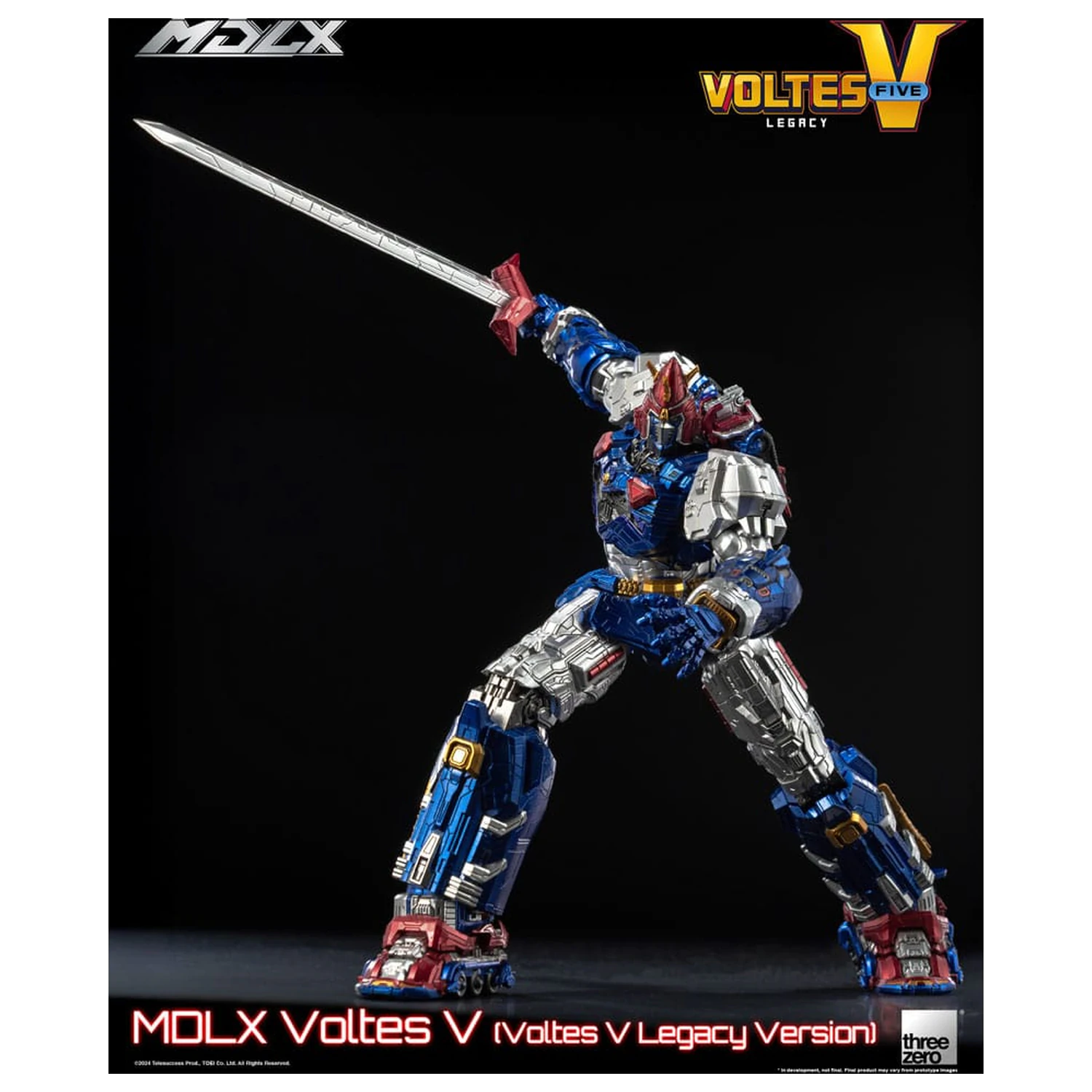 Voltes V MDLX akcijska figura Cliffjumper (Voltes V Legacy Version) 15 cm fotografija izdelka