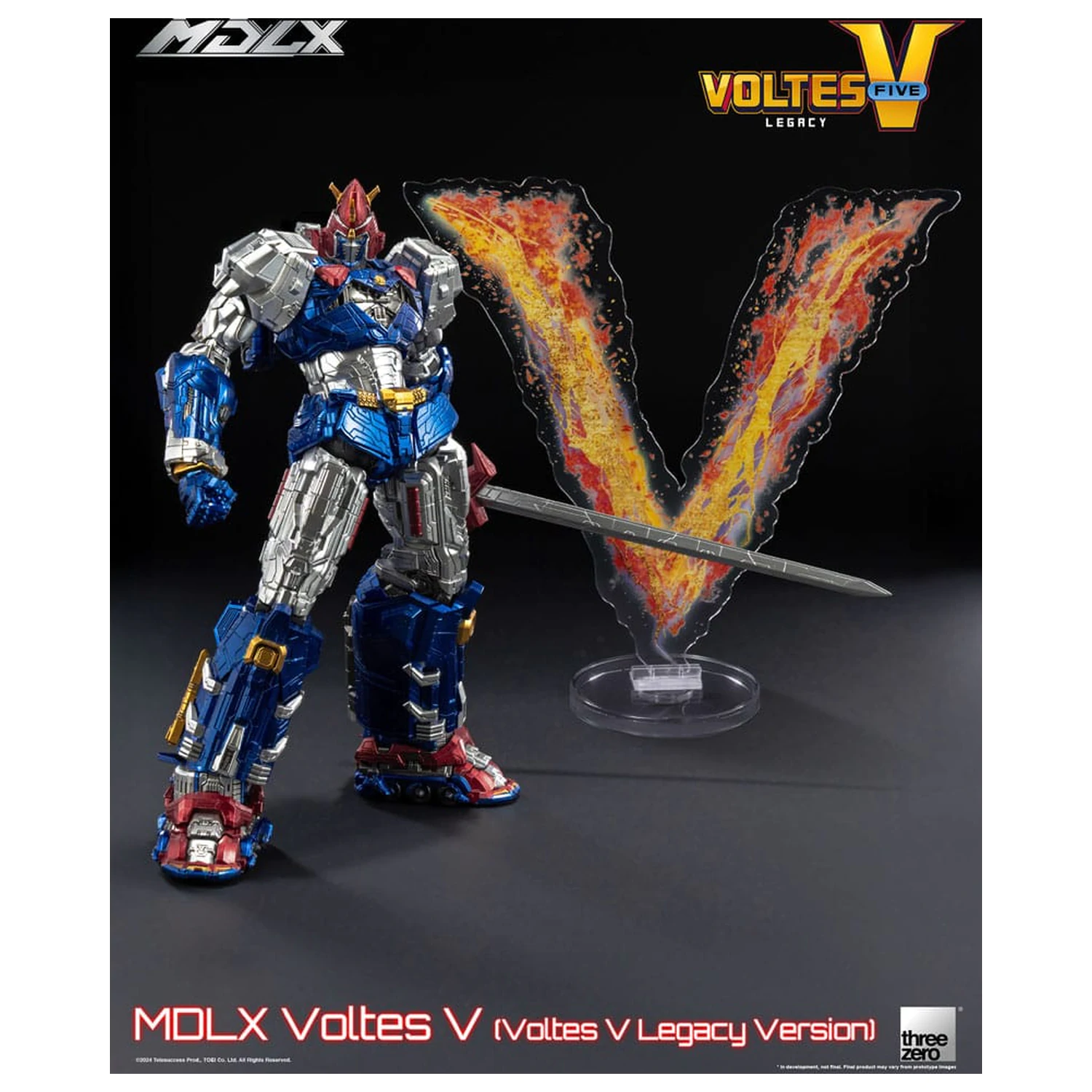 Voltes V MDLX akcijska figura Cliffjumper (Voltes V Legacy Version) 15 cm fotografija izdelka