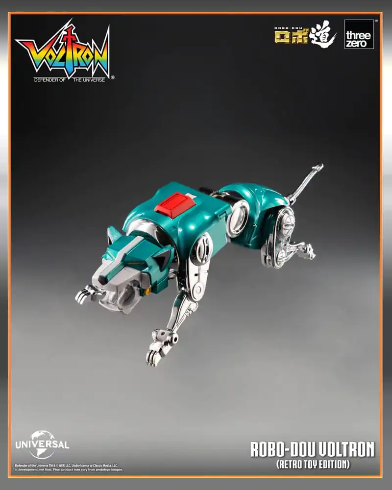 Voltron: Defender of the Universe Robo-Dou Akcijska Figura Voltron Retro Toy Edition 27 cm fotografija izdelka