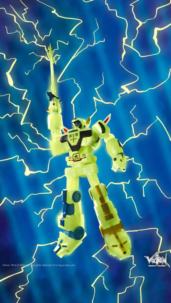 Voltron: Defender of the Universe Ultimates akcijska figura Voltron (Lightning Glow) 18 cm fotografija izdelka