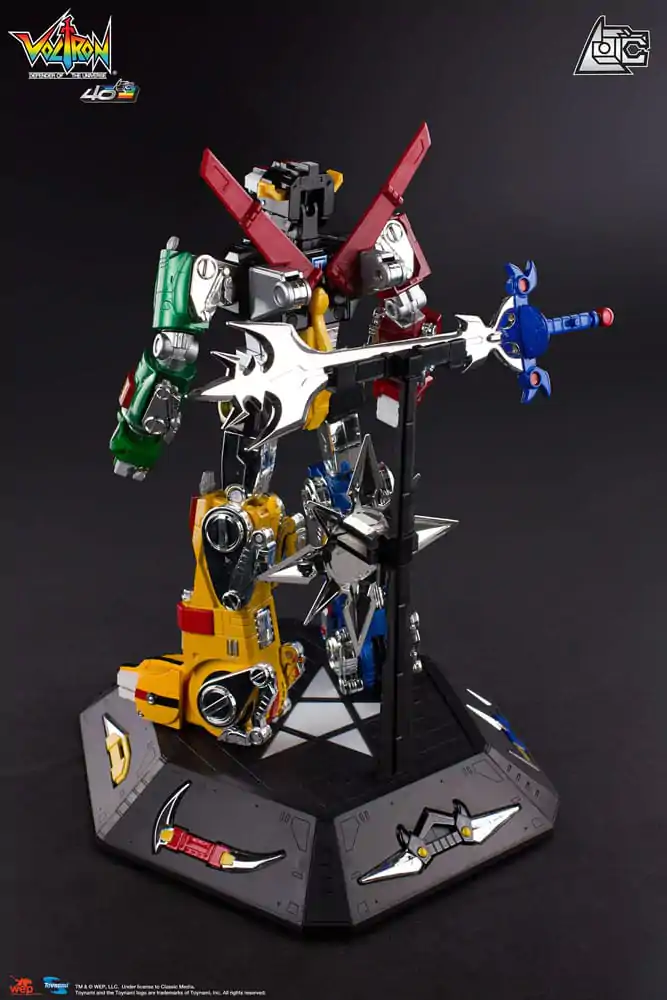 Voltron akcijska figura - darilni set ob 40. obletnici, zbirateljska izdaja, 27 cm fotografija izdelka