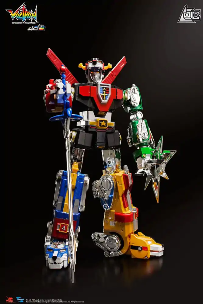 Voltron akcijska figura - darilni set ob 40. obletnici, zbirateljska izdaja, 27 cm fotografija izdelka