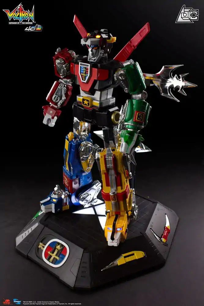 Voltron akcijska figura - darilni set ob 40. obletnici, zbirateljska izdaja, 27 cm fotografija izdelka