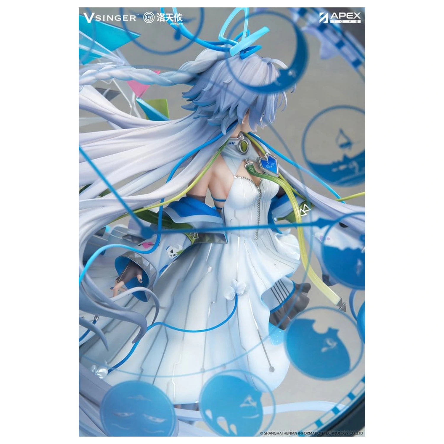 Vsinger PVC kip 1/7 Luo Tianyi 12th Anniversary Ver. 34 cm fotografija izdelka