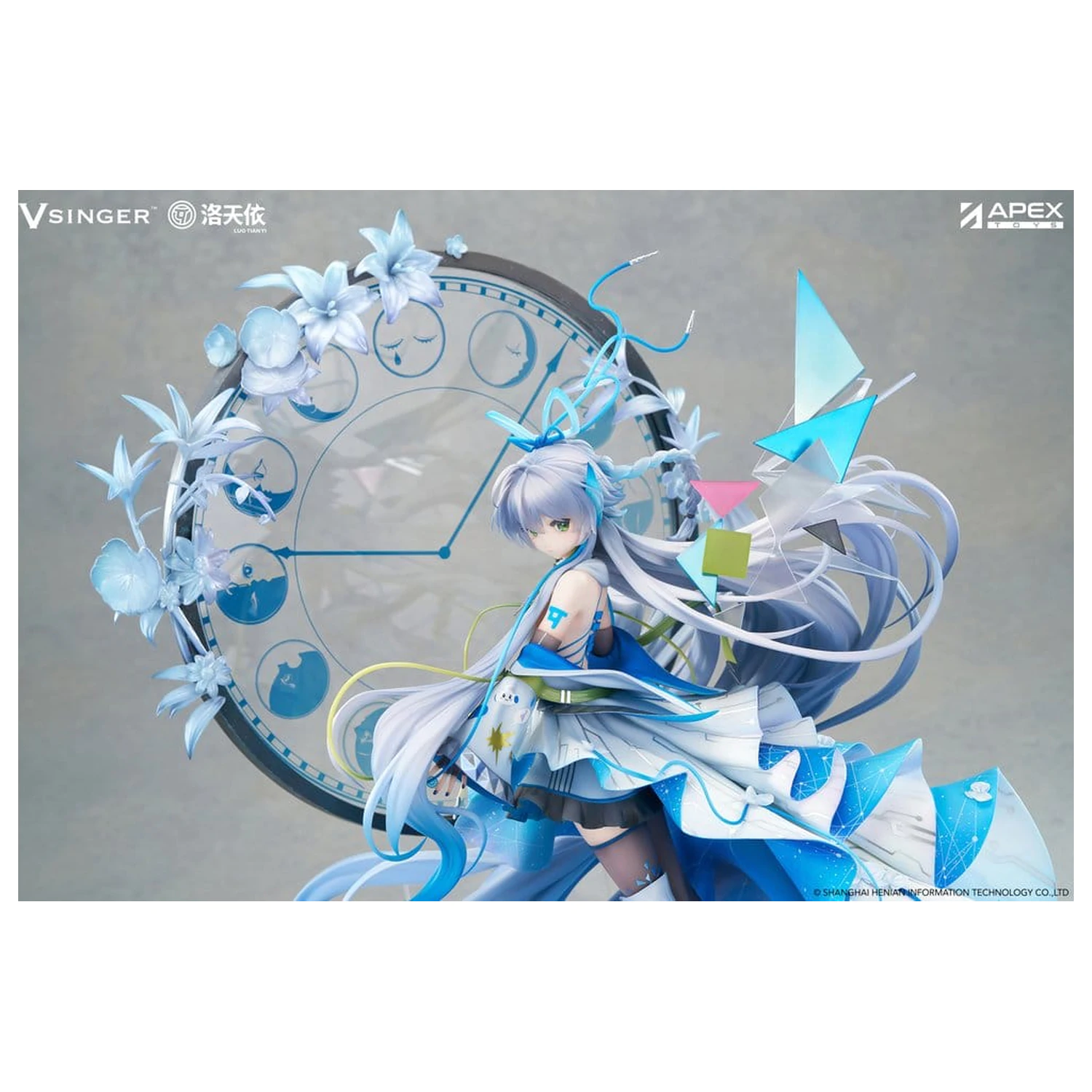 Vsinger PVC kip 1/7 Luo Tianyi 12th Anniversary Ver. 34 cm fotografija izdelka