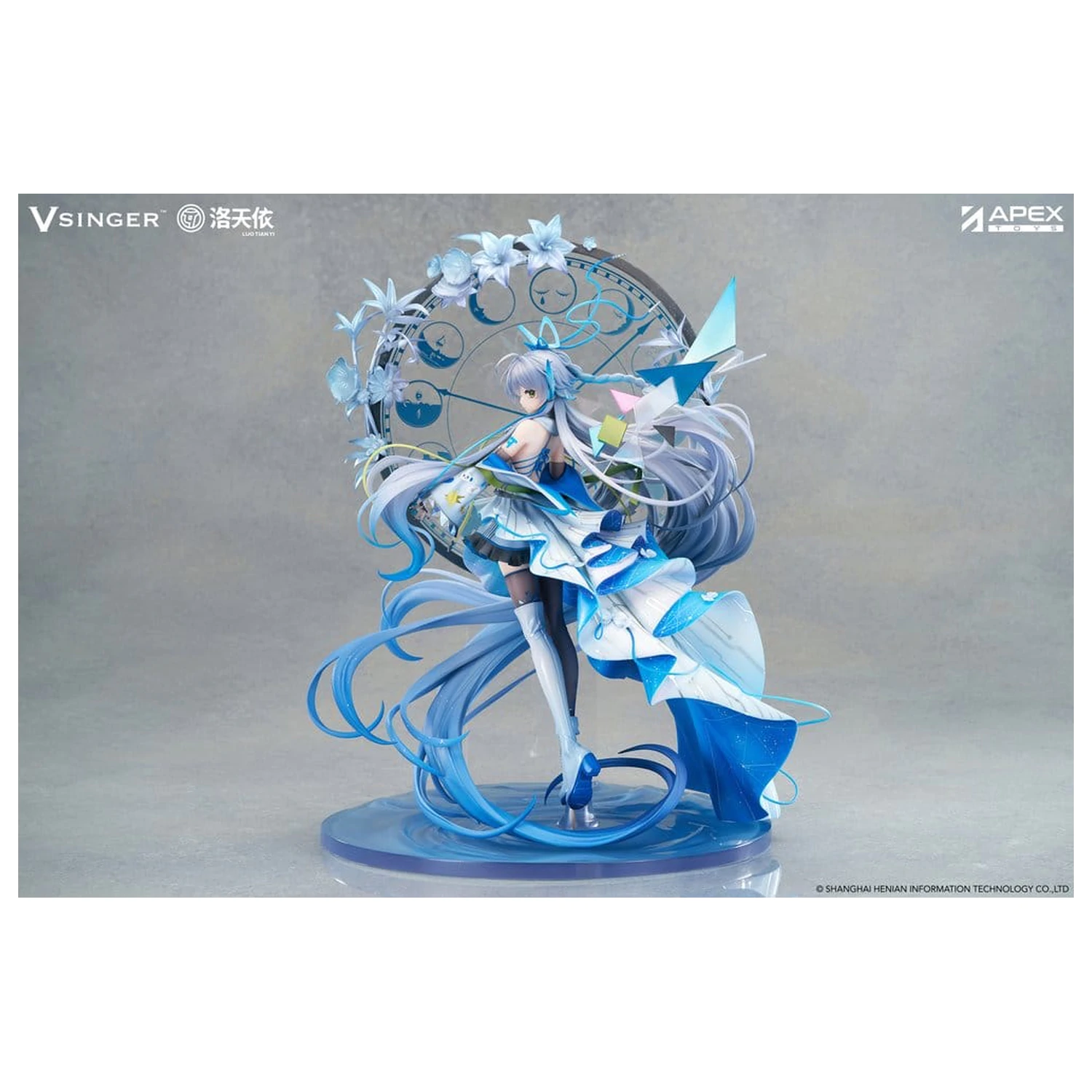 Vsinger PVC kip 1/7 Luo Tianyi 12th Anniversary Ver. 34 cm fotografija izdelka