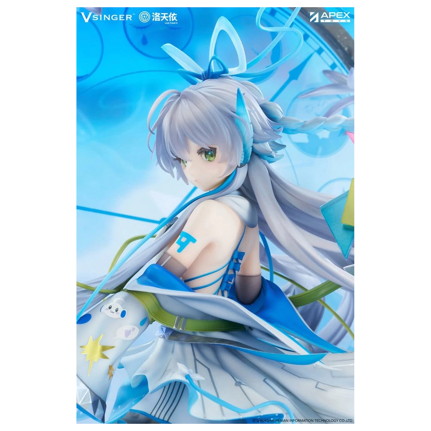 Vsinger PVC kip 1/7 Luo Tianyi 12th Anniversary Ver. 34 cm fotografija izdelka