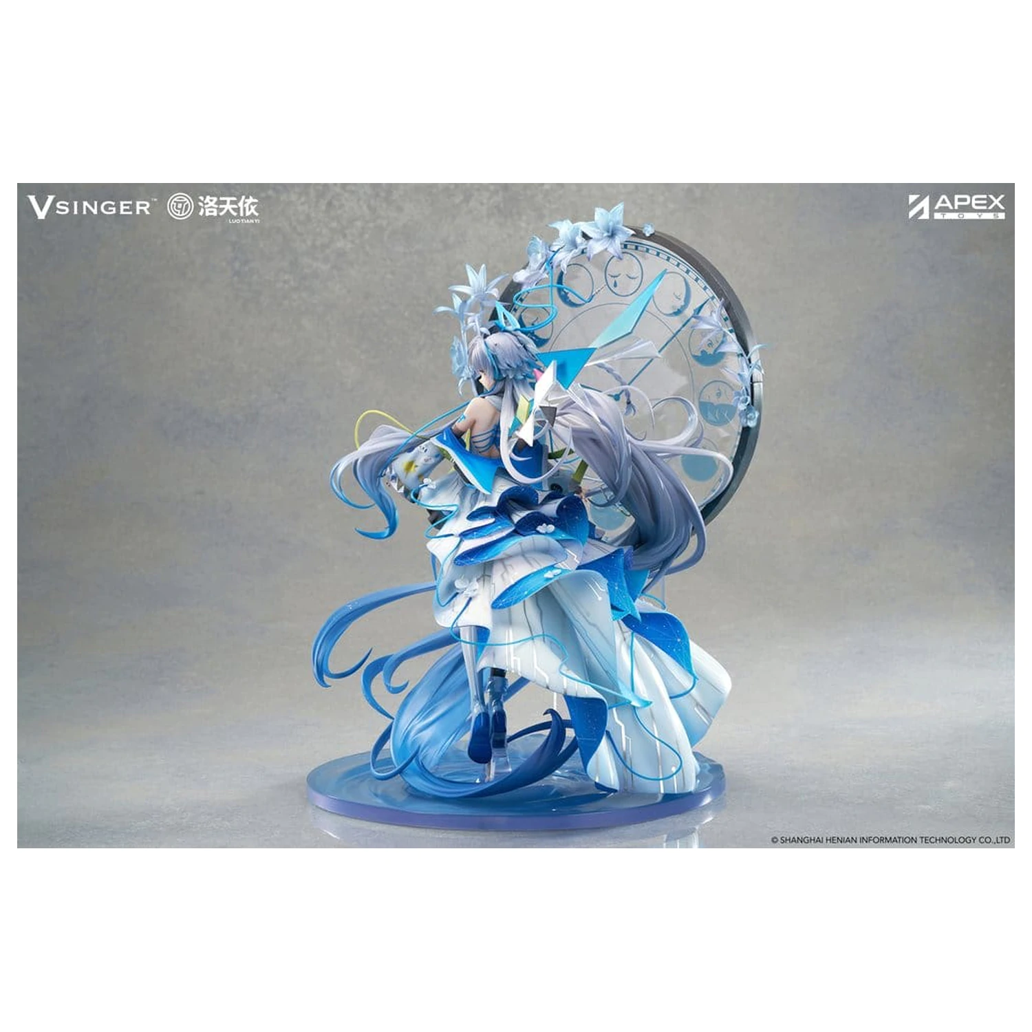 Vsinger PVC kip 1/7 Luo Tianyi 12th Anniversary Ver. 34 cm fotografija izdelka