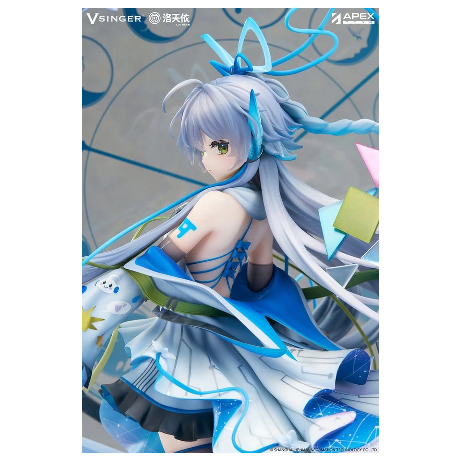 Vsinger PVC kip 1/7 Luo Tianyi 12th Anniversary Ver. 34 cm fotografija izdelka