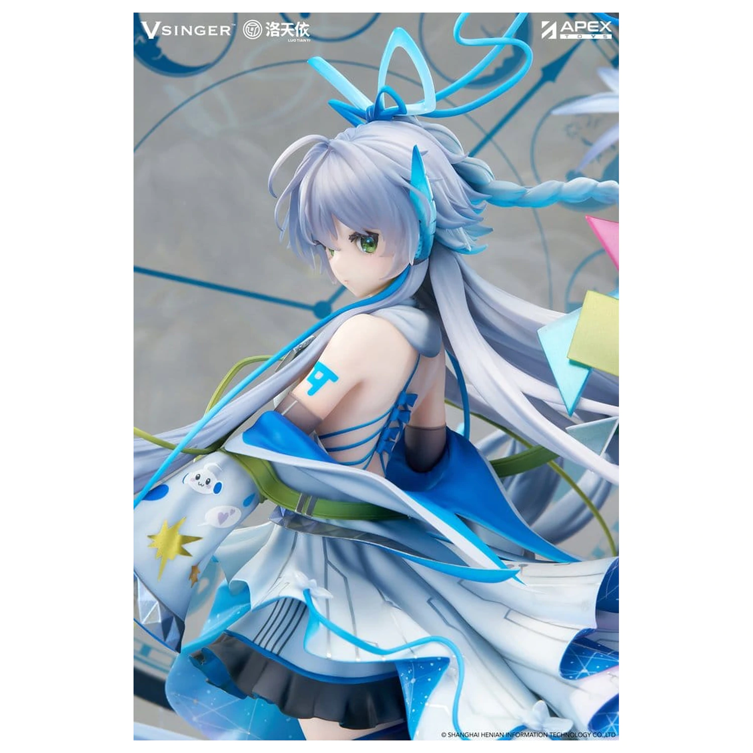 Vsinger PVC kip 1/7 Luo Tianyi 12th Anniversary Ver. 34 cm fotografija izdelka