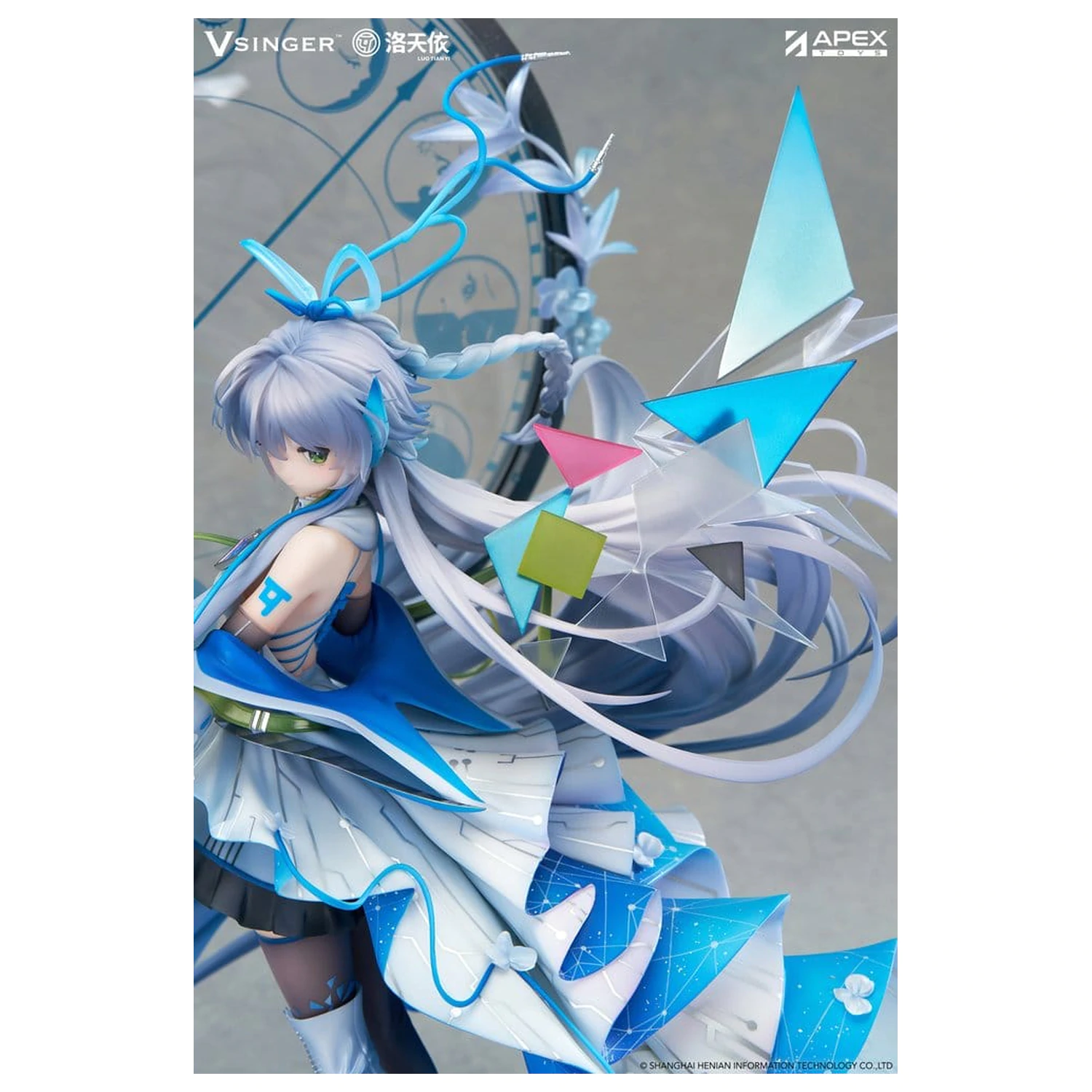 Vsinger PVC kip 1/7 Luo Tianyi 12th Anniversary Ver. 34 cm fotografija izdelka