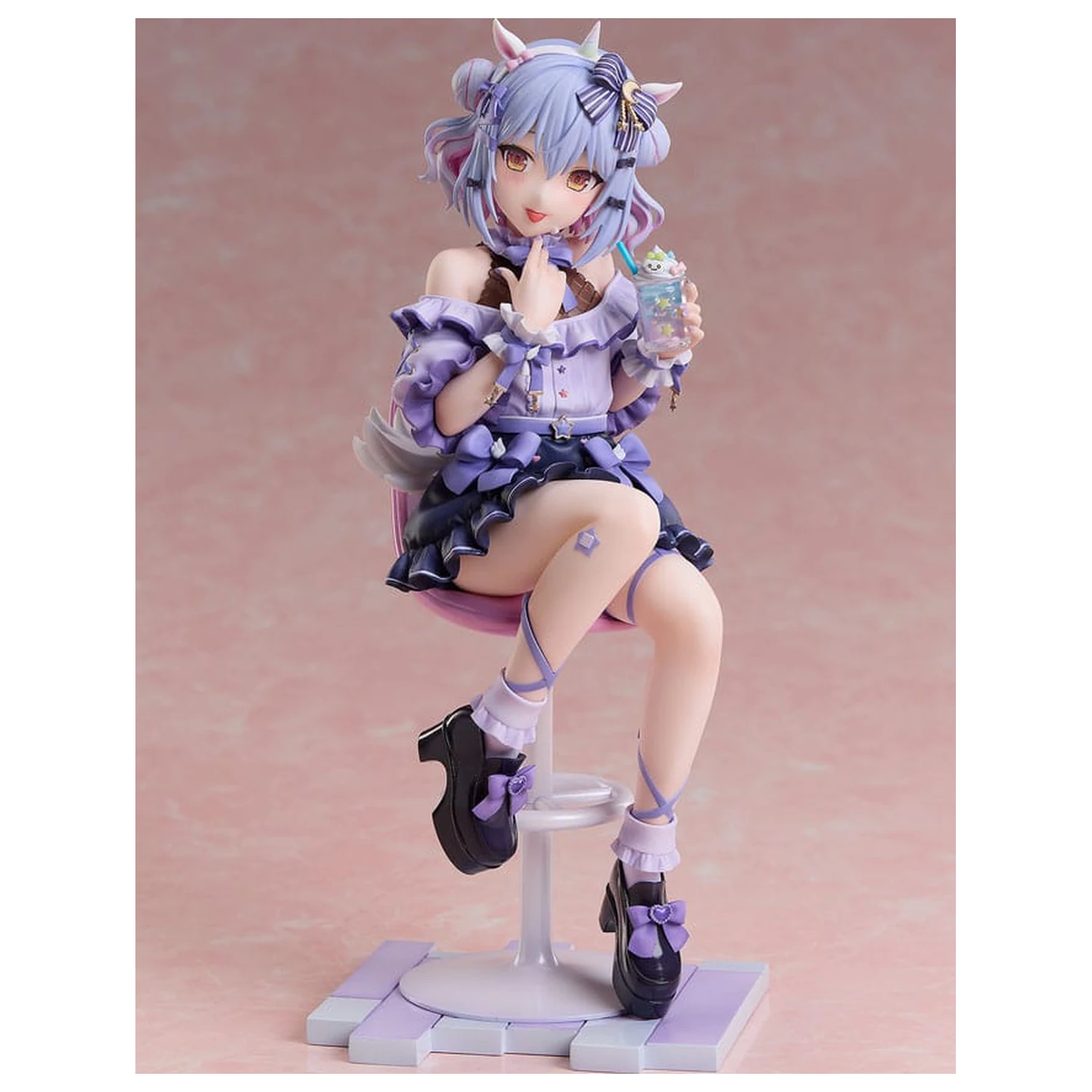 VTuber PVC Kip 1/7 NoriPro Inuyama Tamaki Unicorn Outfit Jirai Style Ver. 21 cm fotografija izdelka