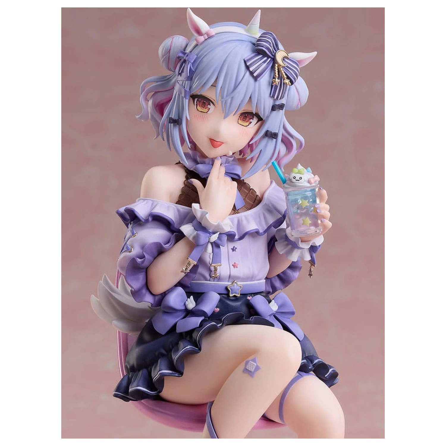 VTuber PVC Kip 1/7 NoriPro Inuyama Tamaki Unicorn Outfit Jirai Style Ver. 21 cm fotografija izdelka