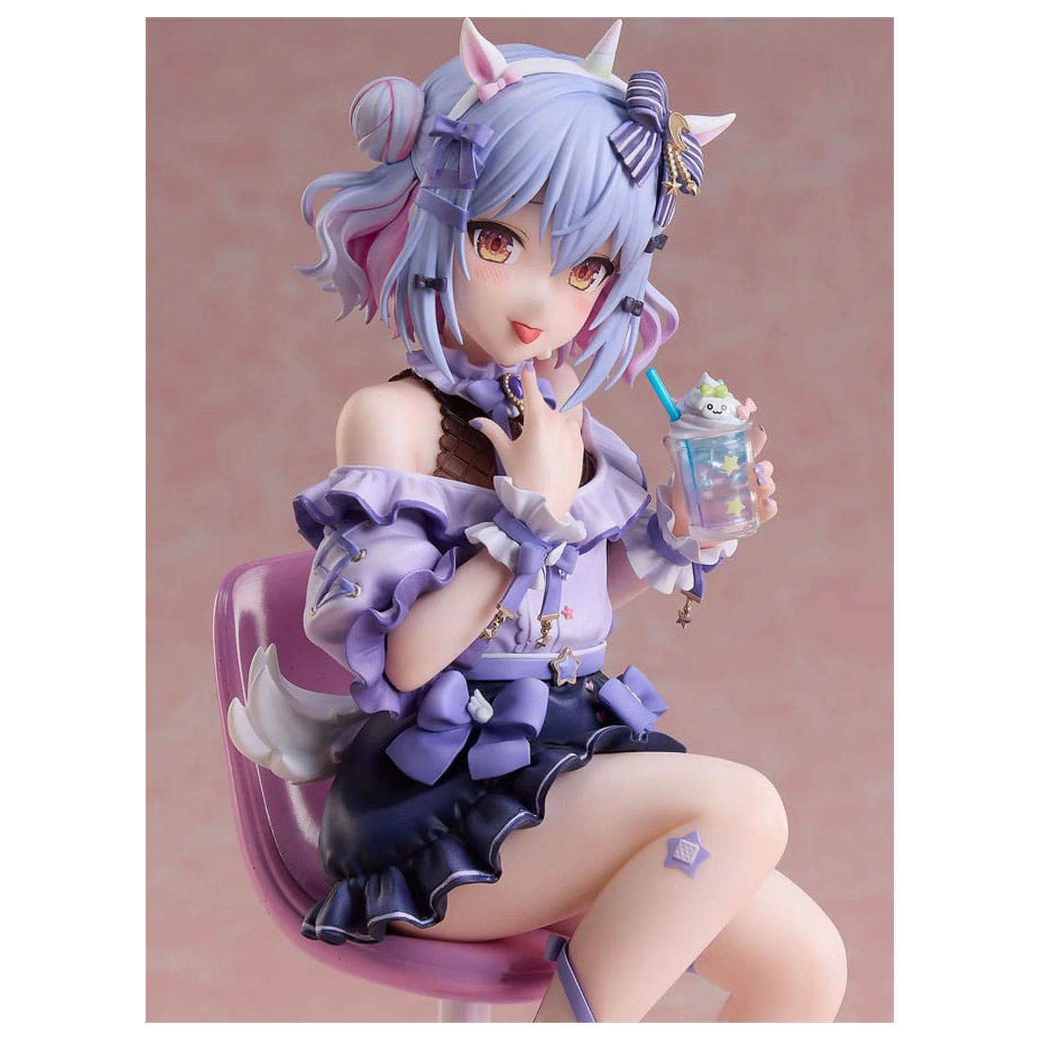 VTuber PVC Kip 1/7 NoriPro Inuyama Tamaki Unicorn Outfit Jirai Style Ver. 21 cm fotografija izdelka