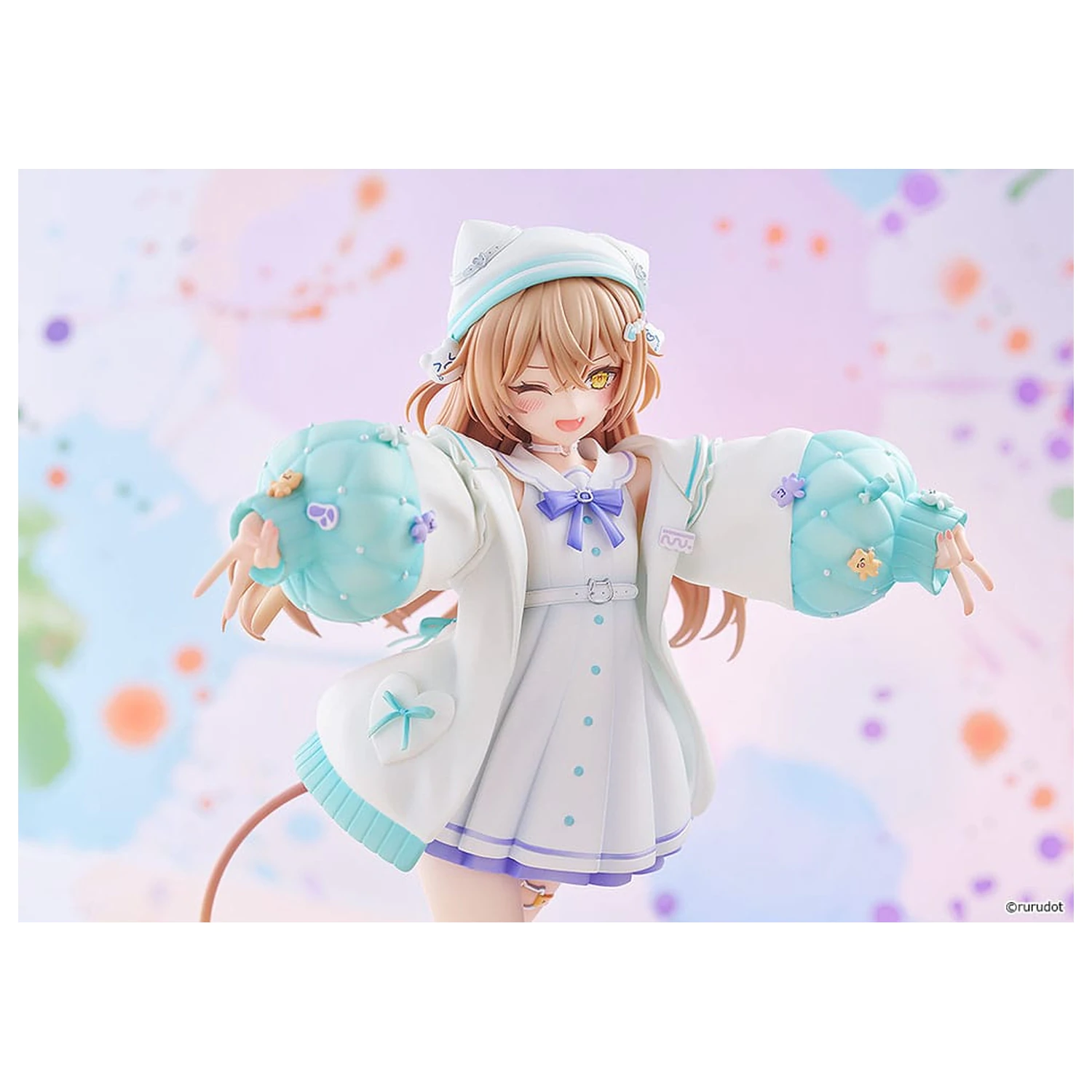 VTuber PVC kip 1/7 Rurudo Lion Pastel Oniku Ver. 25 cm fotografija izdelka