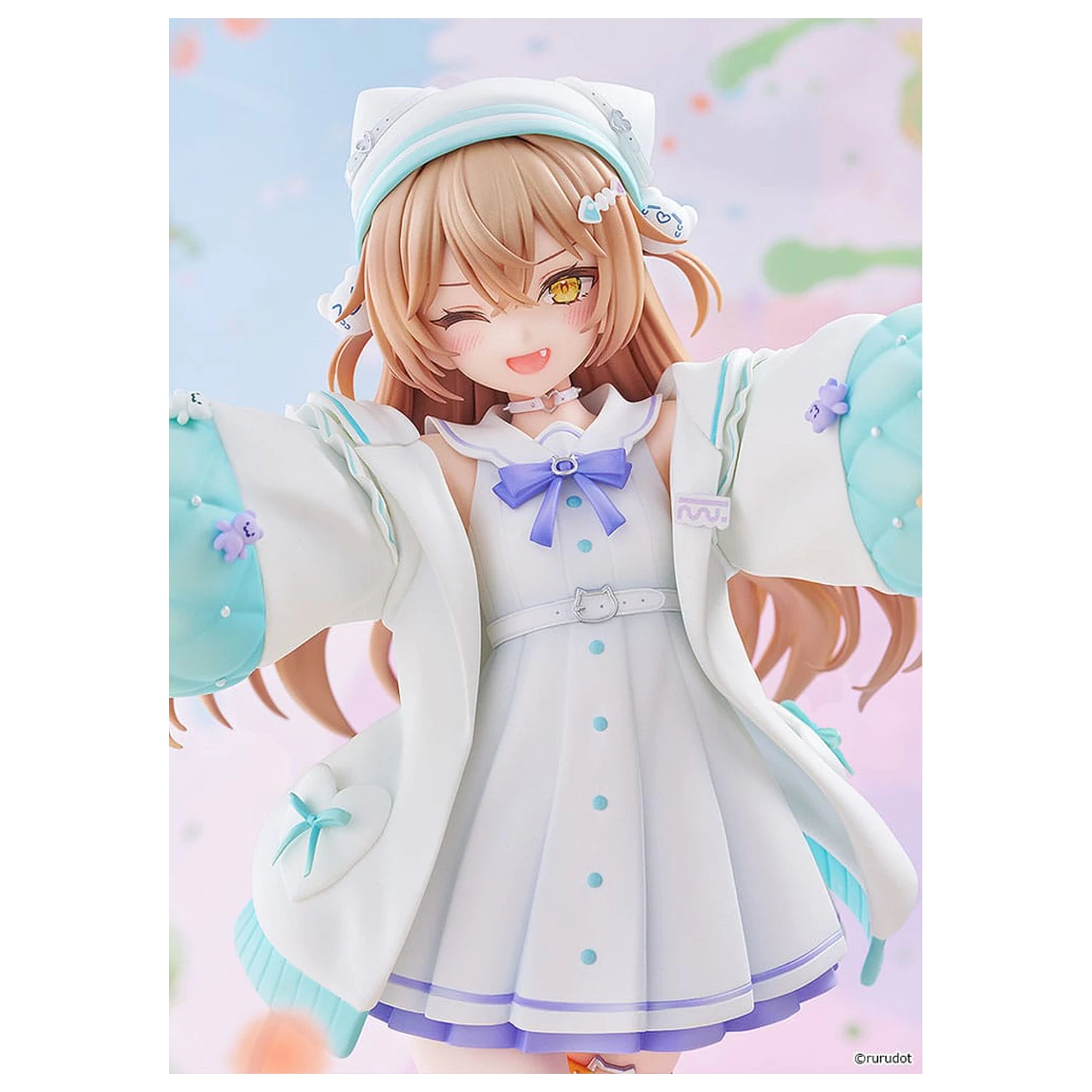 VTuber PVC kip 1/7 Rurudo Lion Pastel Oniku Ver. 25 cm fotografija izdelka