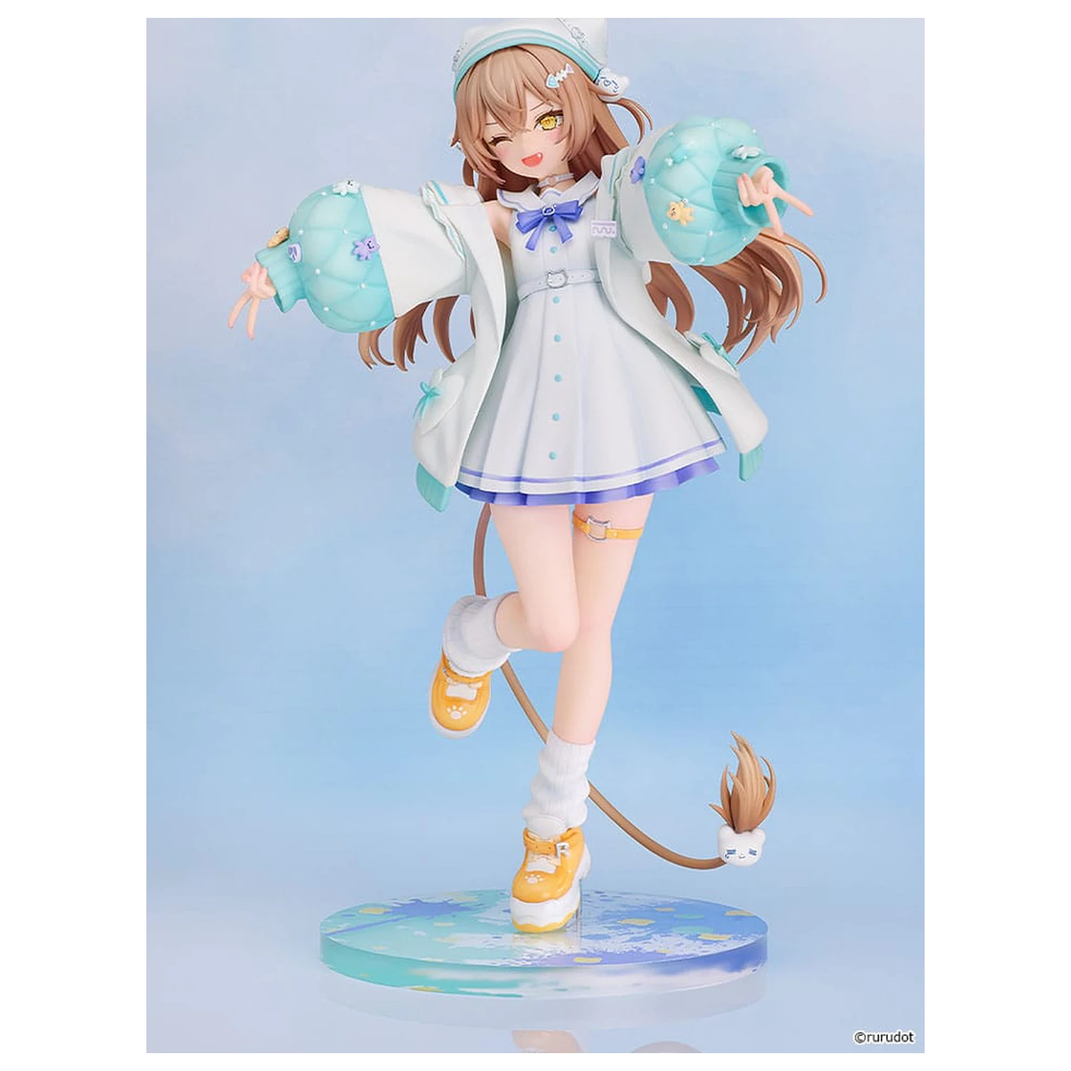 VTuber PVC kip 1/7 Rurudo Lion Pastel Oniku Ver. 25 cm fotografija izdelka