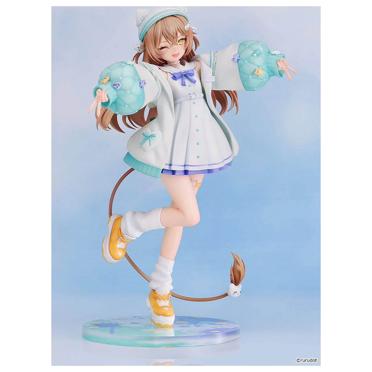 VTuber PVC kip 1/7 Rurudo Lion Pastel Oniku Ver. 25 cm fotografija izdelka