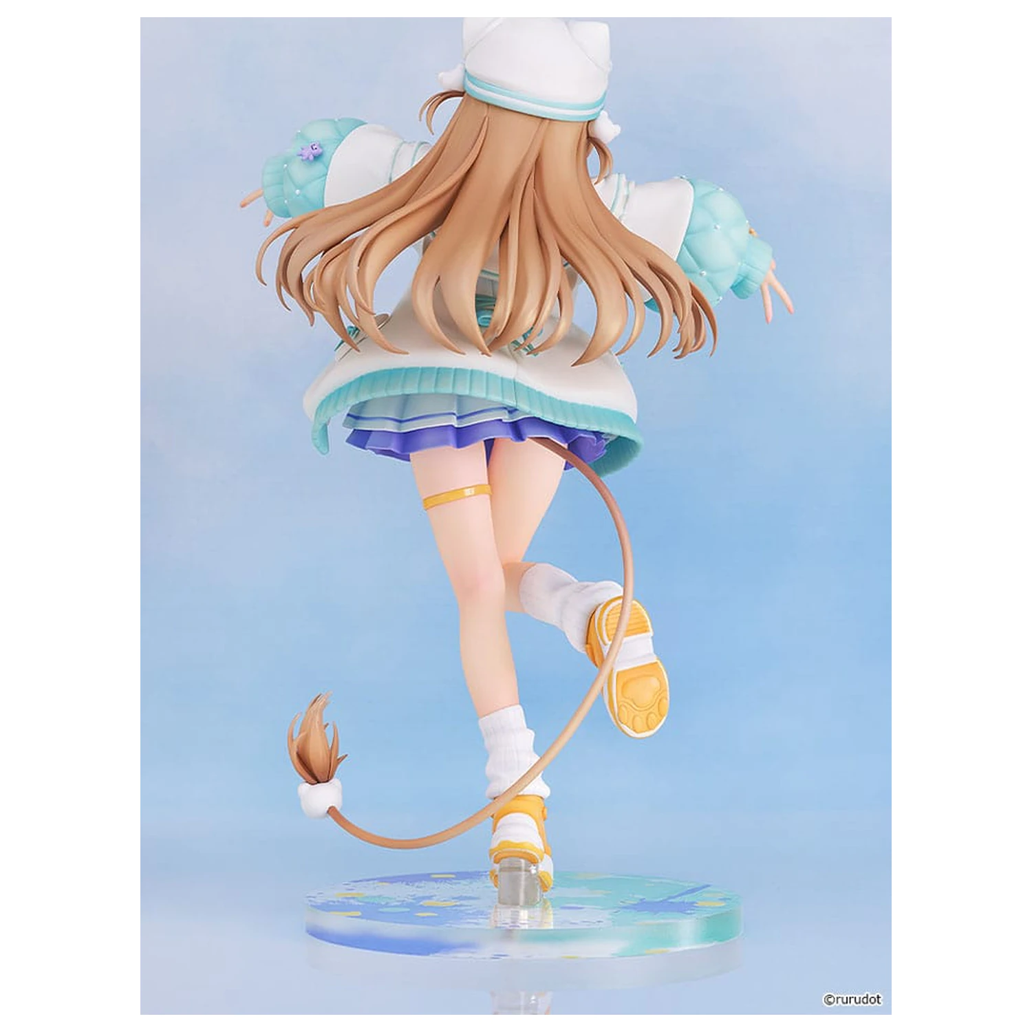 VTuber PVC kip 1/7 Rurudo Lion Pastel Oniku Ver. 25 cm fotografija izdelka