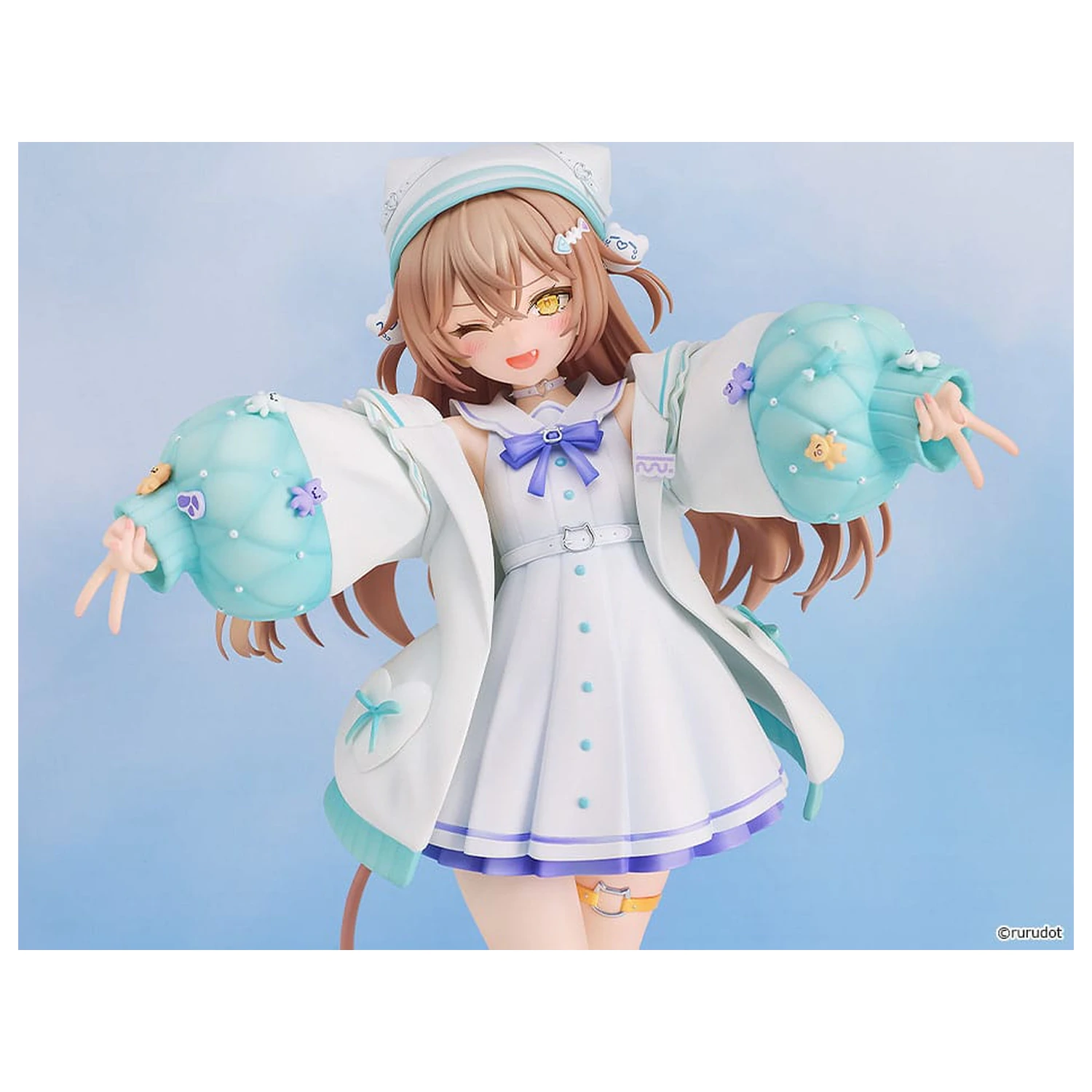 VTuber PVC kip 1/7 Rurudo Lion Pastel Oniku Ver. 25 cm fotografija izdelka