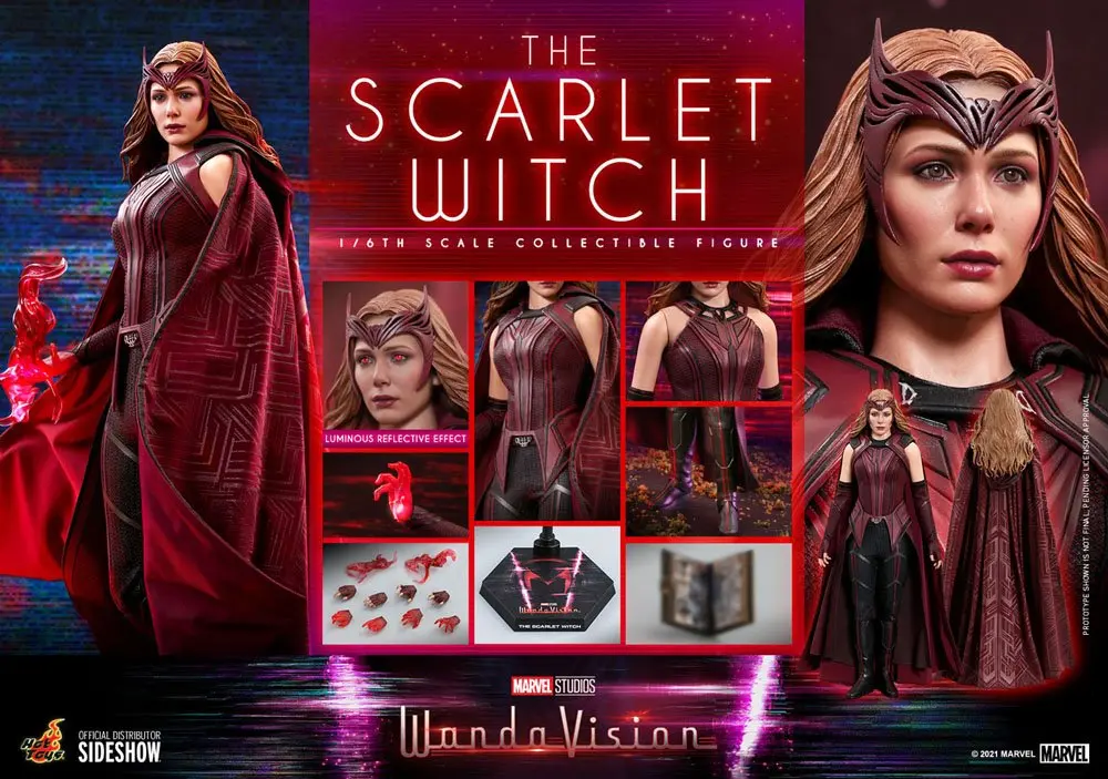 WandaVision Akcijska figura 1/6 The Scarlet Witch 28 cm fotografija izdelka