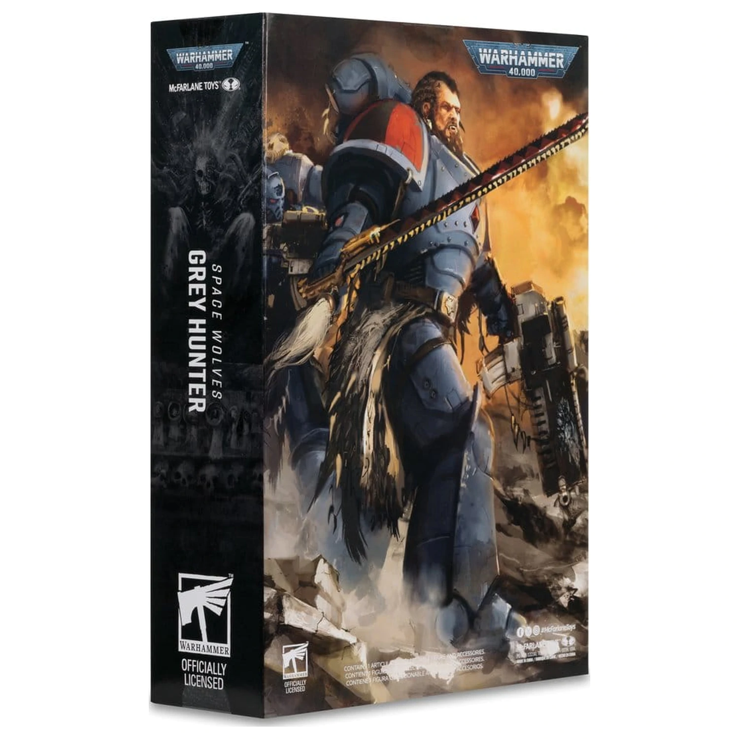 Warhammer 40,000 Akcijska figura Grey Hunter (Space Wolves) 18 cm fotografija izdelka
