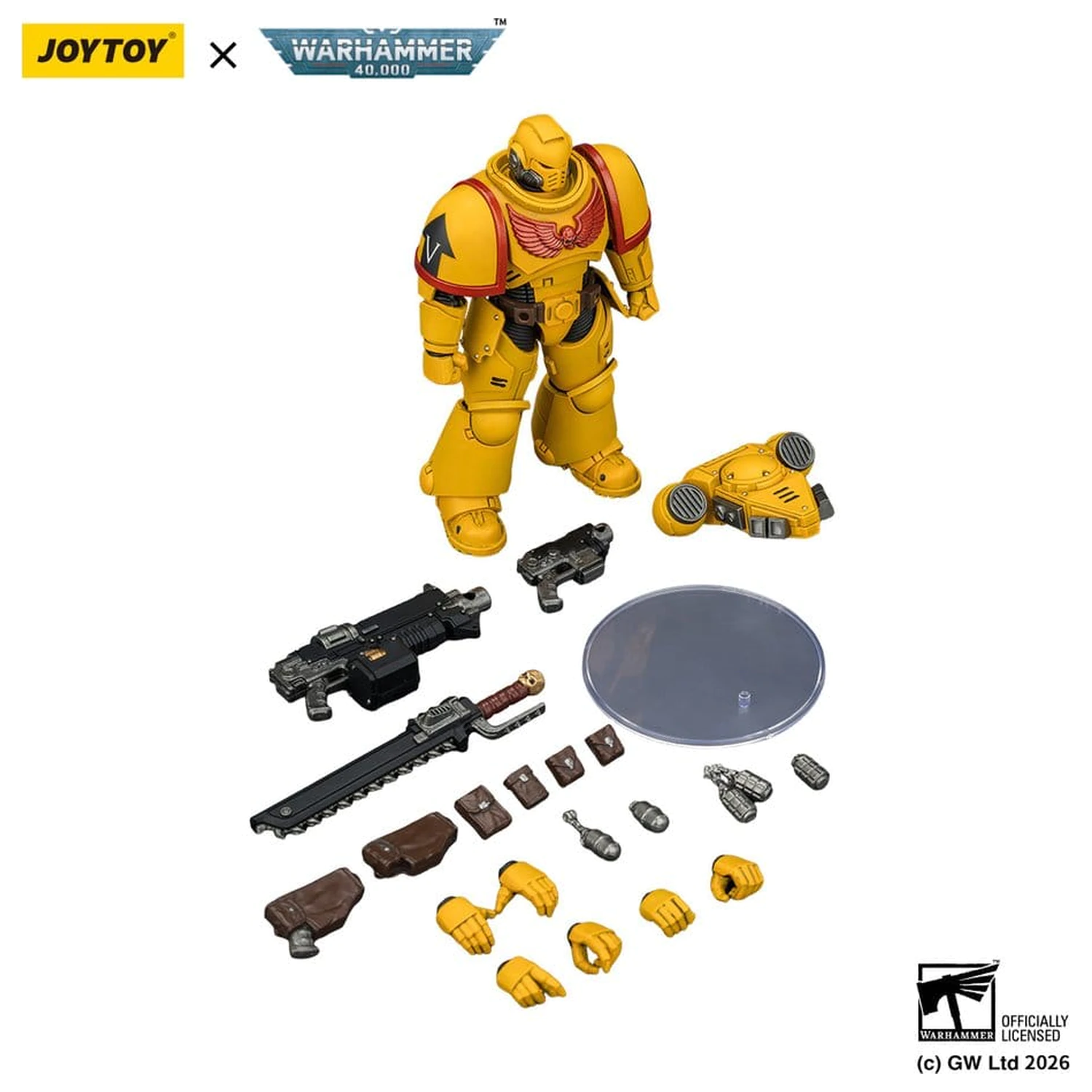 Warhammer 40,000 Akcijska figura Imperial Fists Intercessor 12 cm fotografija izdelka