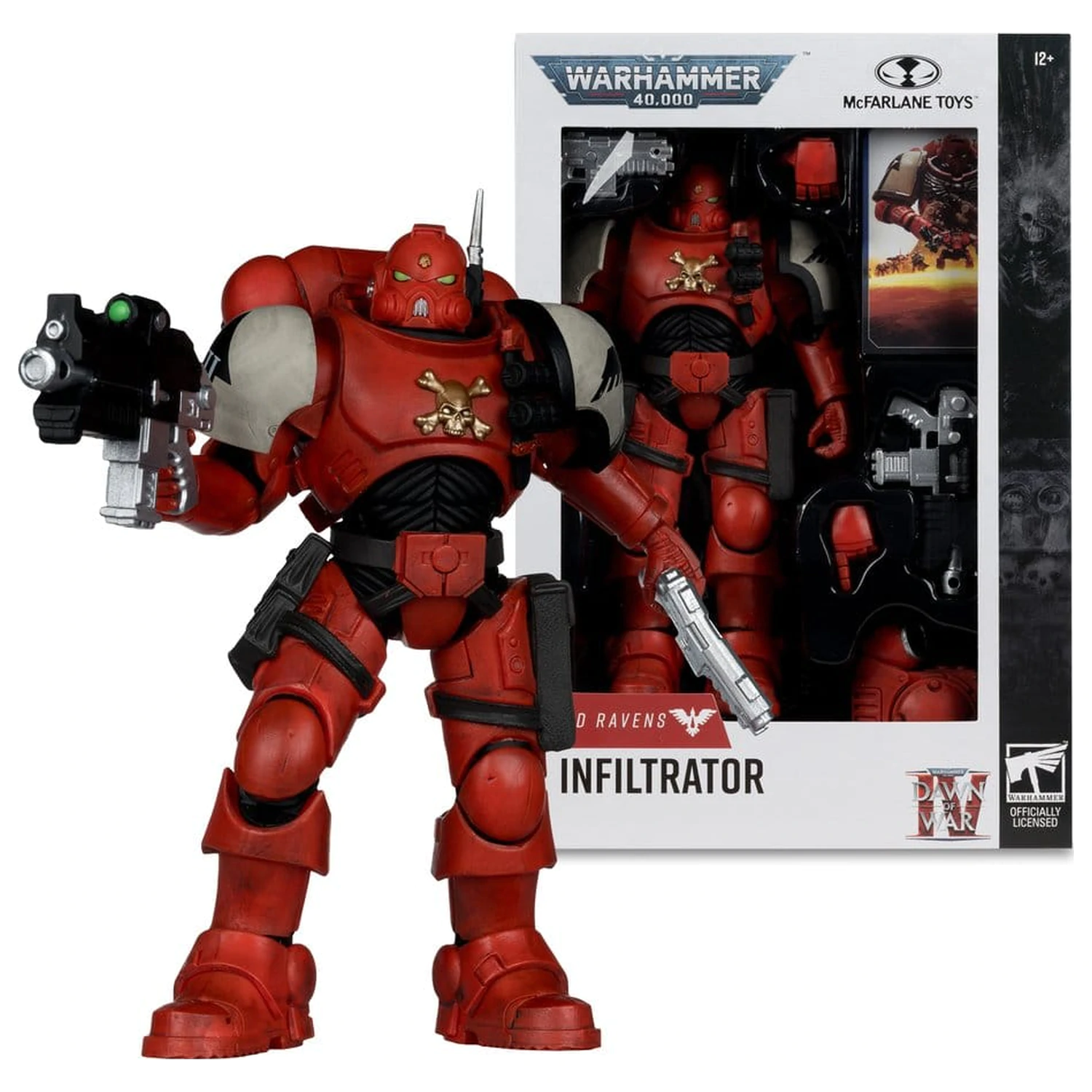 Warhammer 40,000 figurica Infiltrator (Blood Ravens) (Dawn of War 4) 20 cm fotografija izdelka
