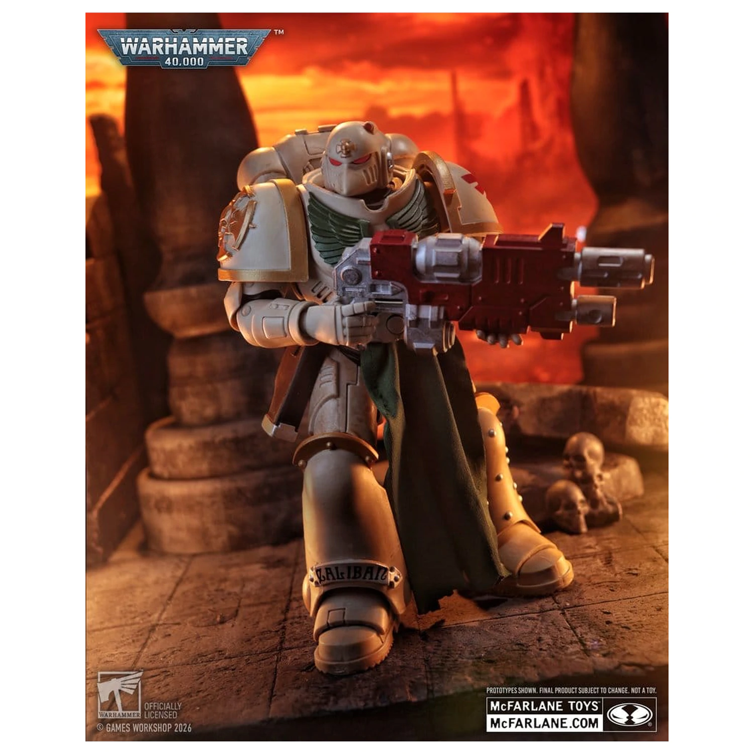 Warhammer 40,000 Akcijska figura Sternguard Veteran (Dark Angels) 18 cm fotografija izdelka