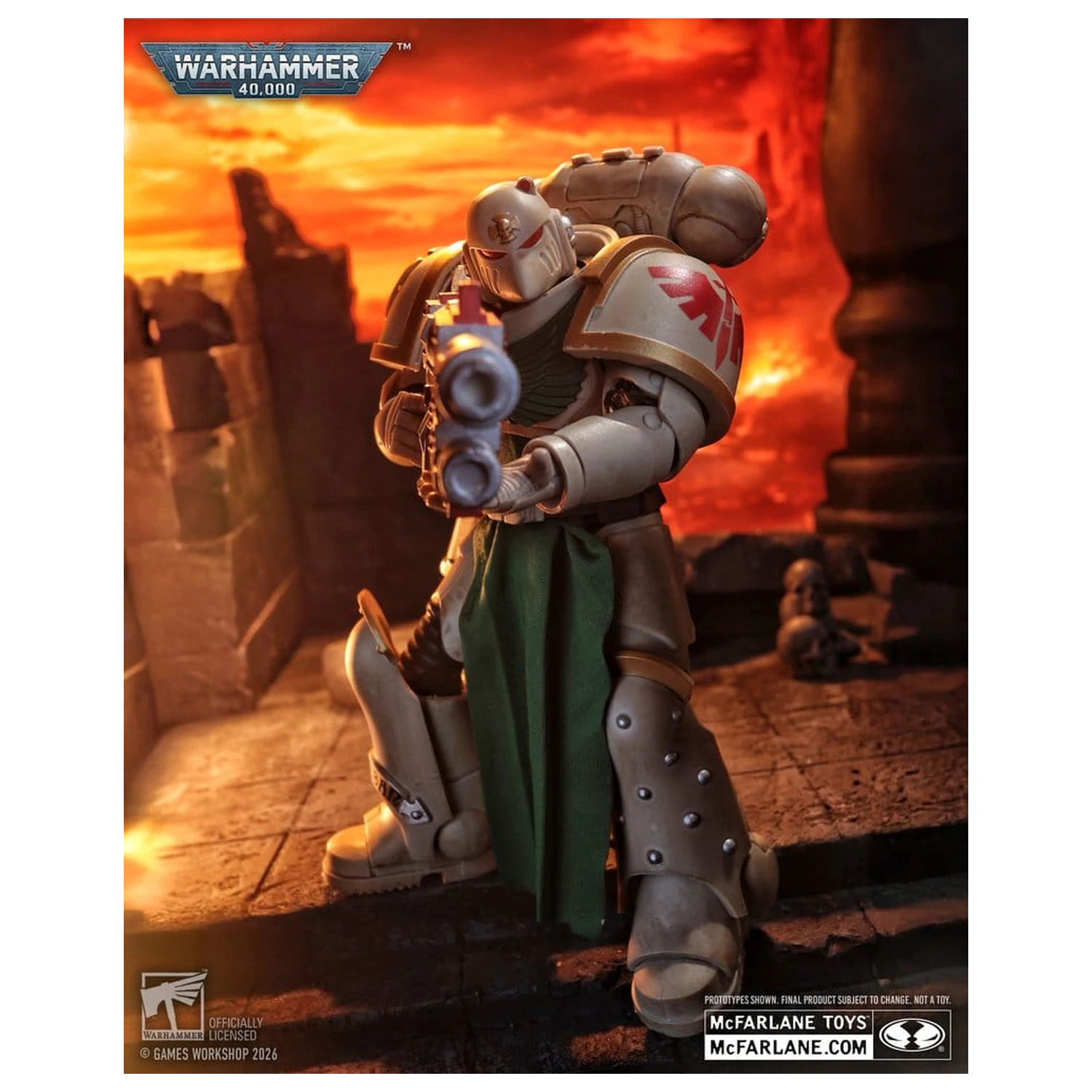 Warhammer 40,000 Akcijska figura Sternguard Veteran (Dark Angels) 18 cm fotografija izdelka
