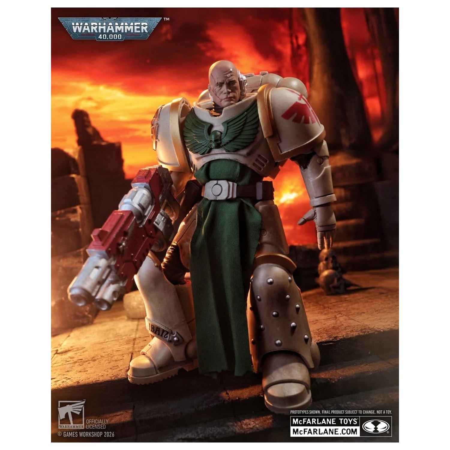 Warhammer 40,000 Akcijska figura Sternguard Veteran (Dark Angels) 18 cm fotografija izdelka