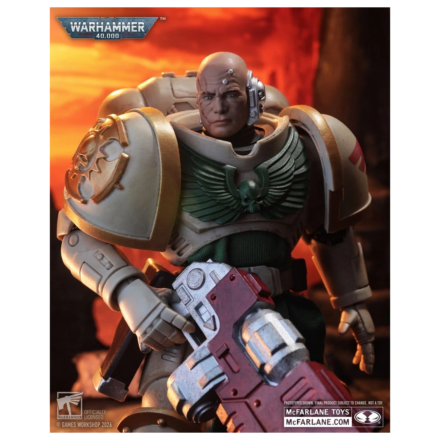 Warhammer 40,000 Akcijska figura Sternguard Veteran (Dark Angels) 18 cm fotografija izdelka