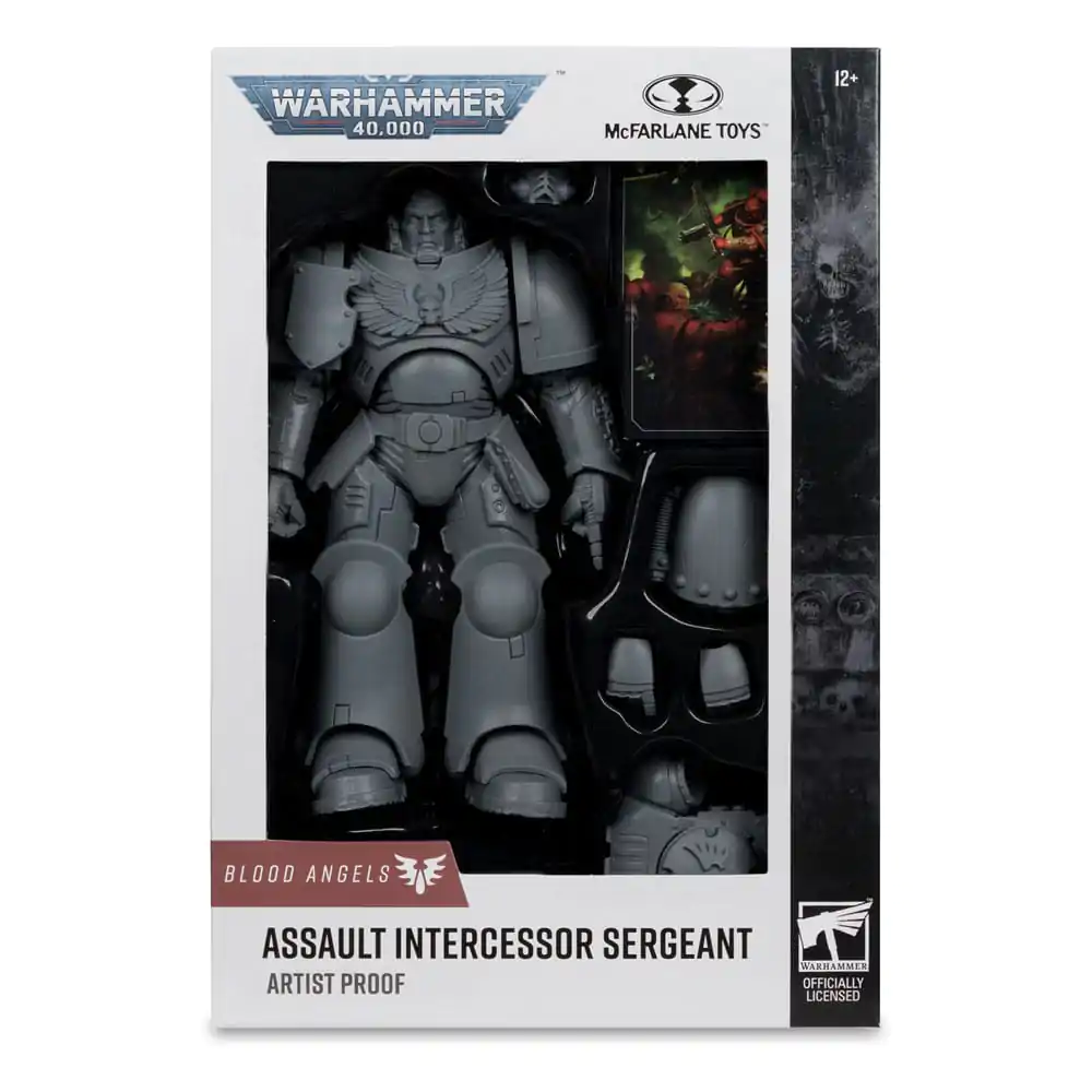 Warhammer 40,000 Figurica Akcija Assault Intercessor Sergeant (Blood Angel) (Artist Proof) 18 cm fotografija izdelka