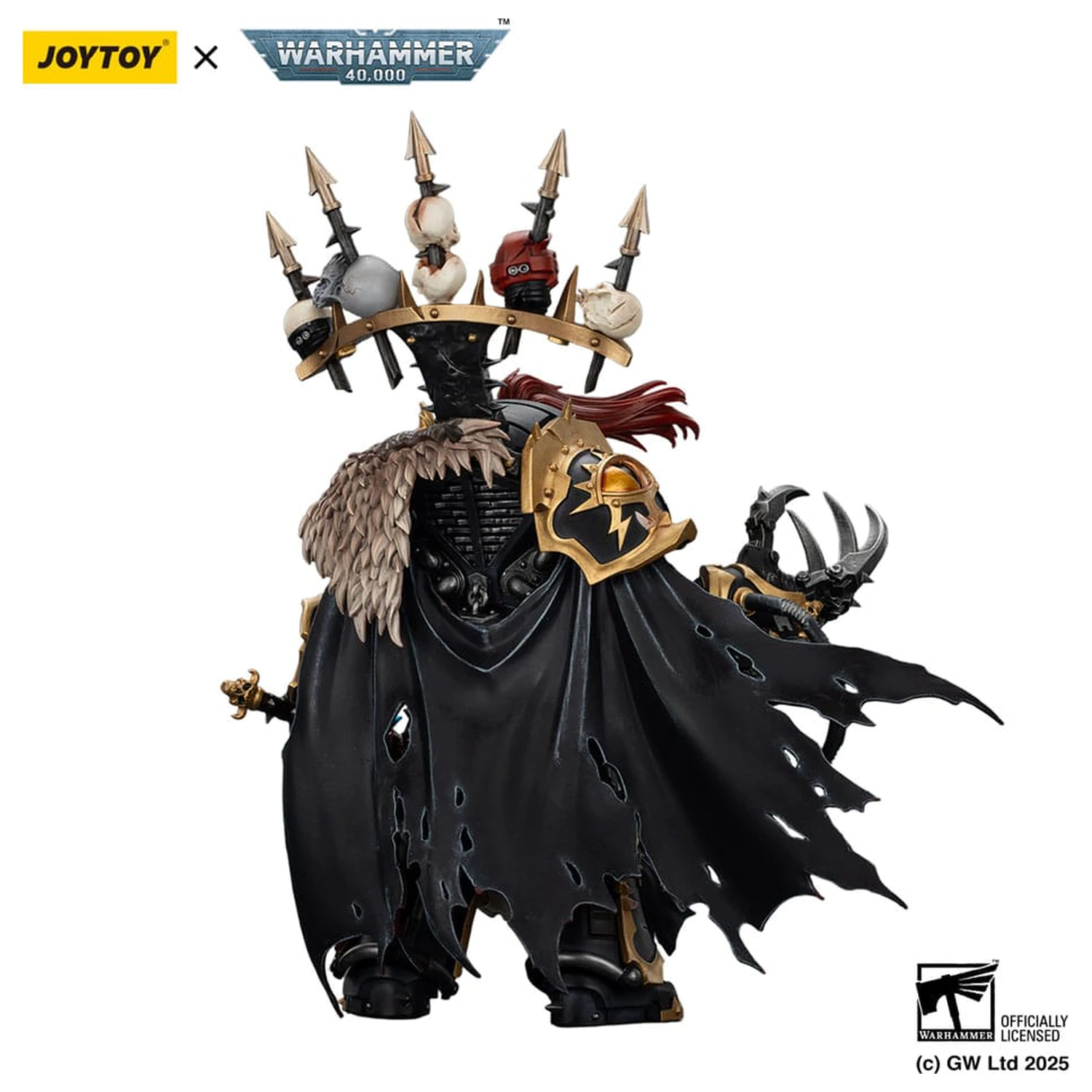 Warhammer 40,000 Akcijska figura Black Legion Abaddon the Despoiler with Drach'nyen and the Talo 16 cm fotografija izdelka