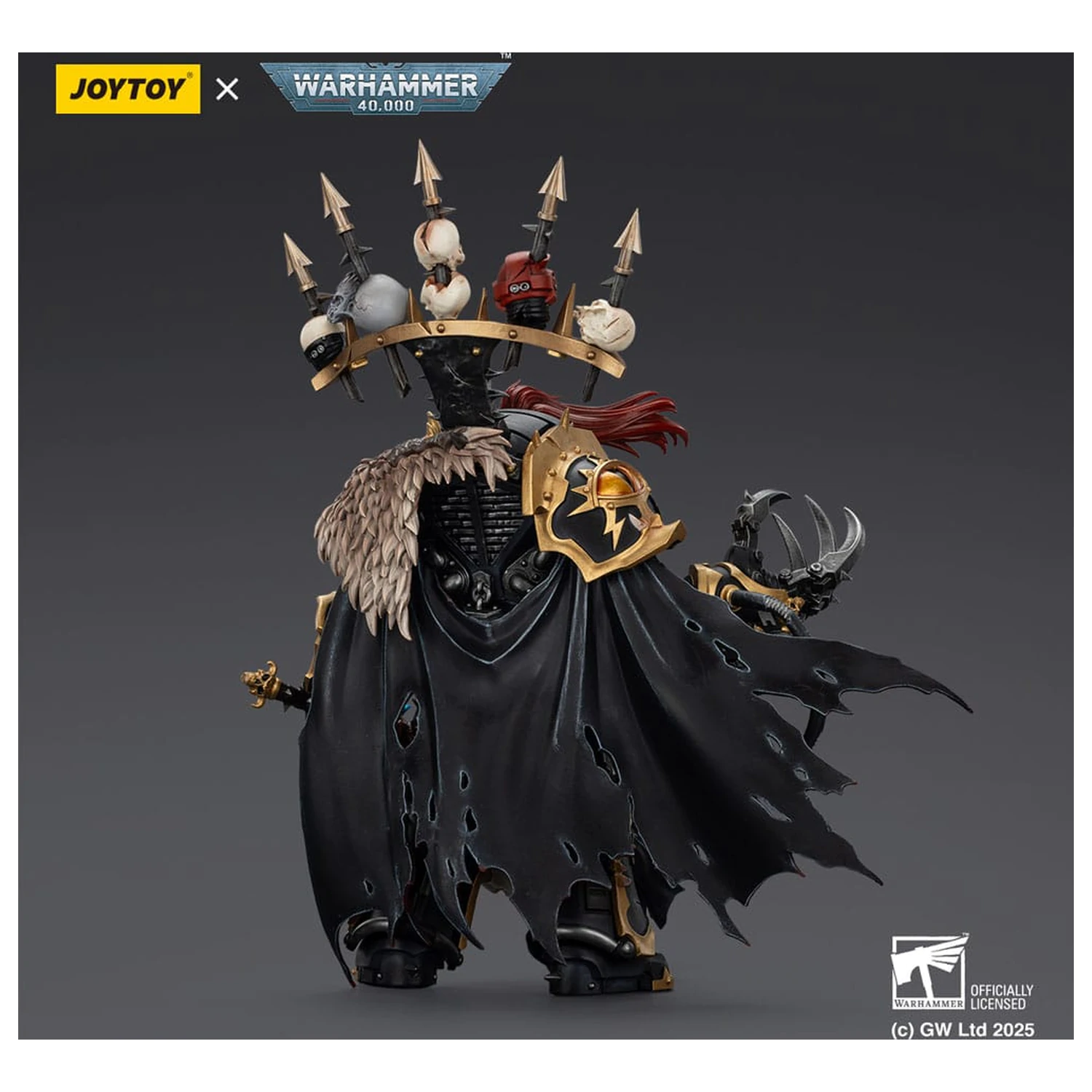 Warhammer 40,000 Akcijska figura Black Legion Abaddon the Despoiler with Drach'nyen and the Talo 16 cm fotografija izdelka