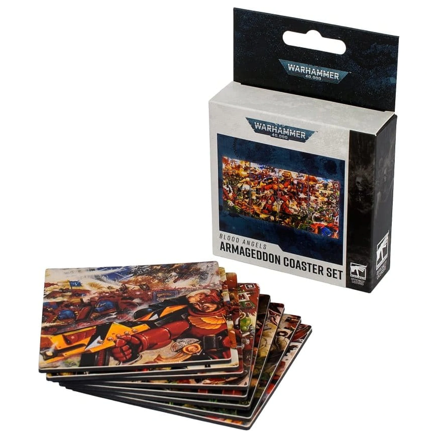 Komplet podstavkov Warhammer 40,000 Blood Angels Armageddon 15 cm fotografija izdelka