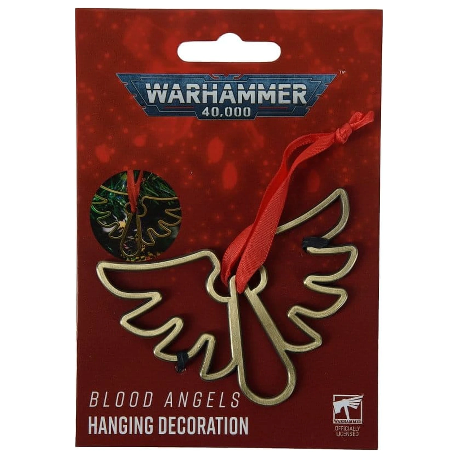 Warhammer 40,000 viseča dekoracija Blood Angels 16 cm fotografija izdelka