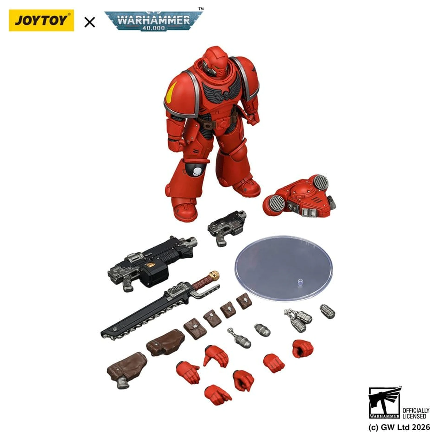 Warhammer 40,000 Action Figure Blood Angels Intercessor 12 cm fotografija izdelka