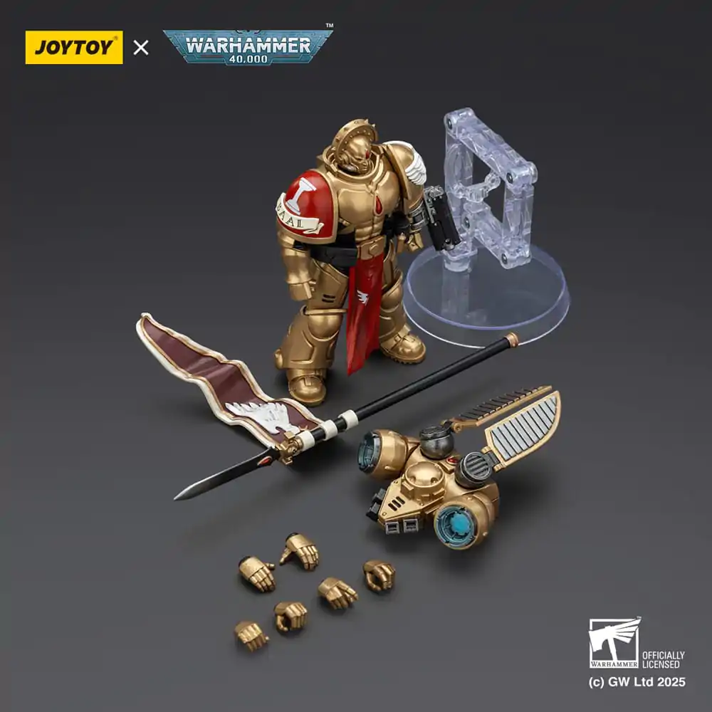 Warhammer 40,000: Combat Patrol Blood Angels figurica Sanguinary Guard 3 z Angelus Boltgun in Encarmine Spear 20 cm fotografija izdelka