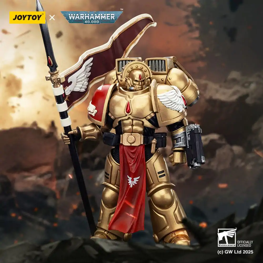 Warhammer 40,000: Combat Patrol Blood Angels figurica Sanguinary Guard 3 z Angelus Boltgun in Encarmine Spear 20 cm fotografija izdelka