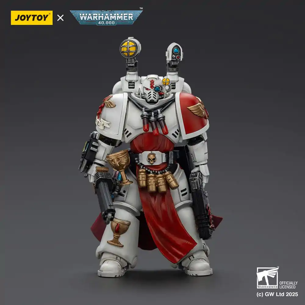 Warhammer 40,000: Combat Patrol Blood Angels akcijska figura Sanguinary Priest z Heavy bolt pistol, verižnim mečem in nartheciumom 20 cm fotografija izdelka