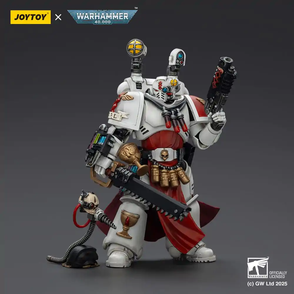 Warhammer 40,000: Combat Patrol Blood Angels akcijska figura Sanguinary Priest z Heavy bolt pistol, verižnim mečem in nartheciumom 20 cm fotografija izdelka