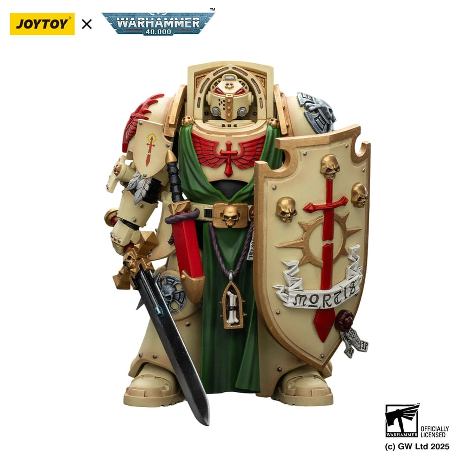 Warhammer 40,000 Akcijska figura Dark Angels Deathwing Knight 3 14 centimetrov fotografija izdelka