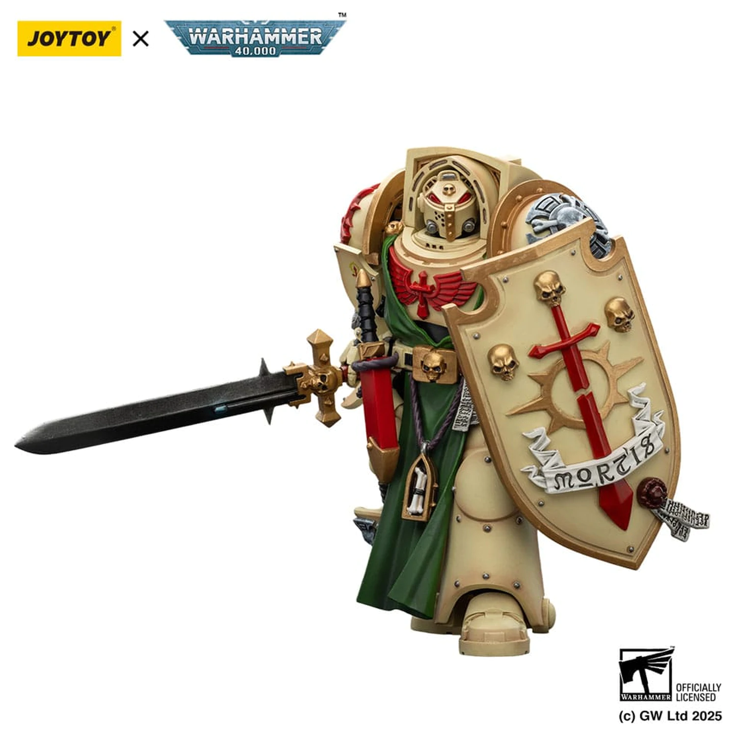 Warhammer 40,000 Akcijska figura Dark Angels Deathwing Knight 3 14 centimetrov fotografija izdelka