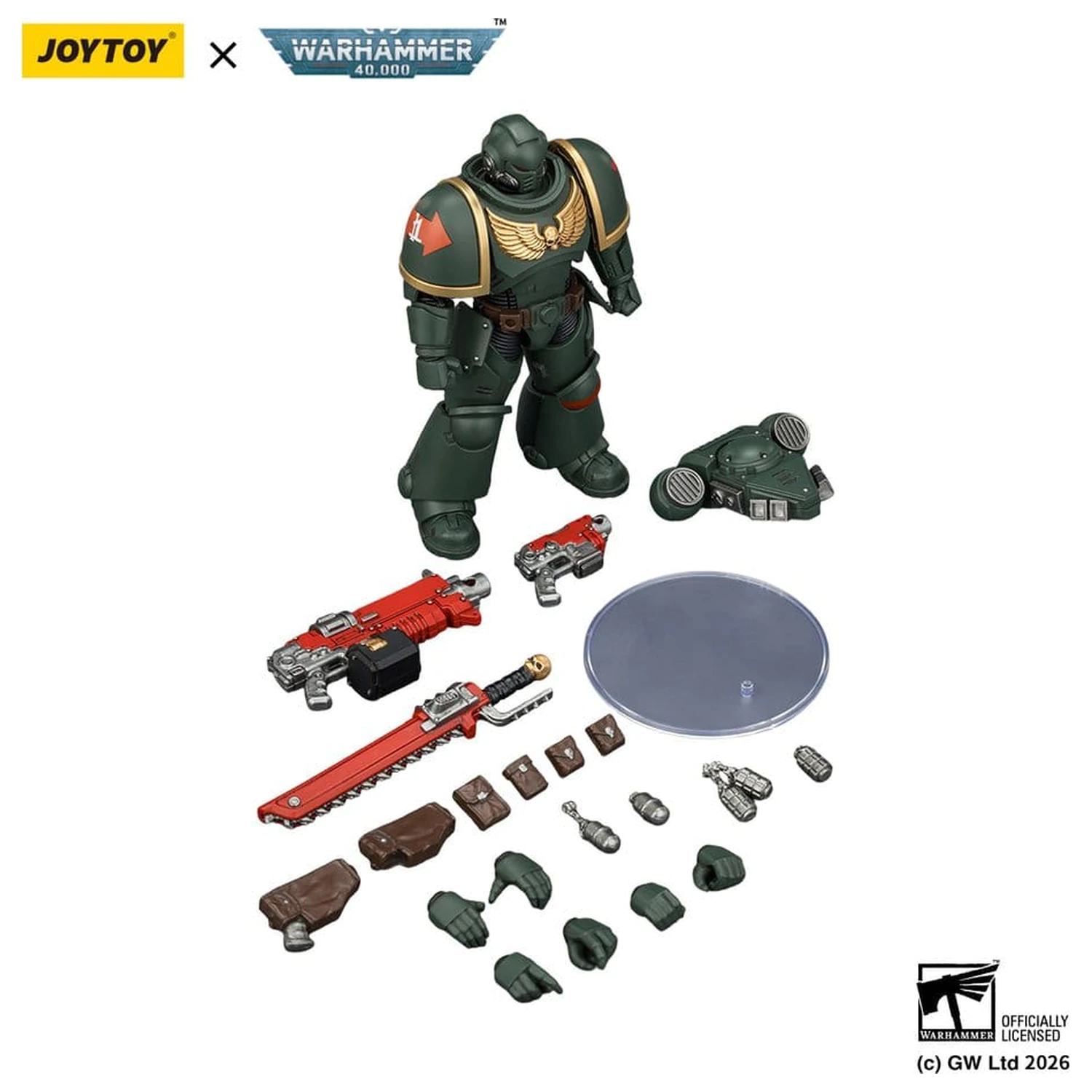 Warhammer 40,000 Akcijska figura Dark Angels Intercessor 12 cm fotografija izdelka